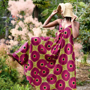 Maxi Circle Dress - Pink